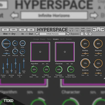 [空间调制效果器]United Plugins Hyperspace v1.7 [MacOSX]（42Mb）