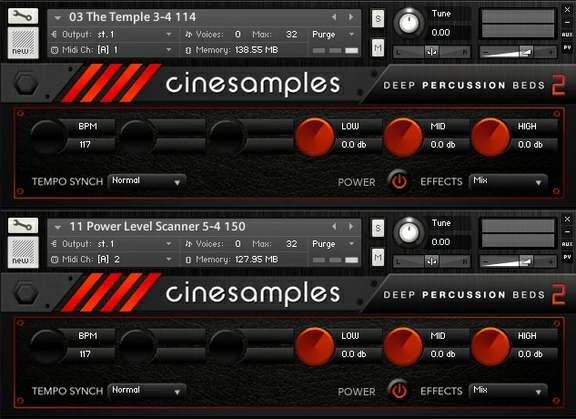 Cinesamples – Deep Percussion Beds 2 v1.6 KONTAKT