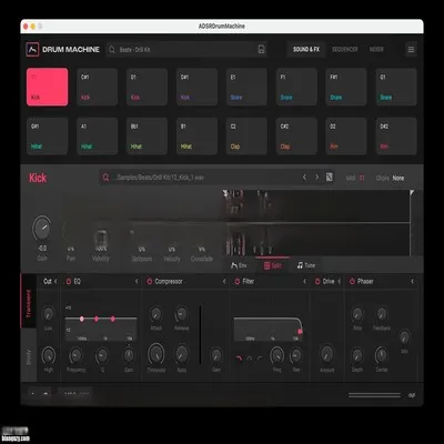 ADSR Drum Machine v. 1.0.3 WIN