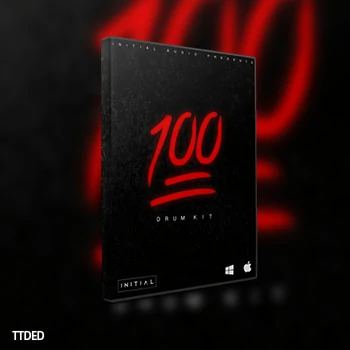 [Trap陷阱鼓组素材]Initial Audio 100 Drum Kit [WAV, MiDi]（155Mb）