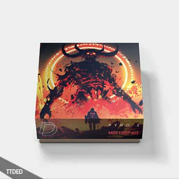 [Trap嘻哈陷阱素材]DrumVault Pyro 2 (MiDi And Loop Kit) [WAV, MiDi]（218Mb）