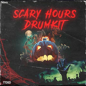 [嘻哈陷阱鼓采样]Nik D Scary Hours Kit [WAV]（63Mb）