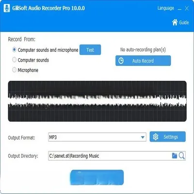 录音机 – GiliSoft Audio Recorder Pro 11.3 WIN