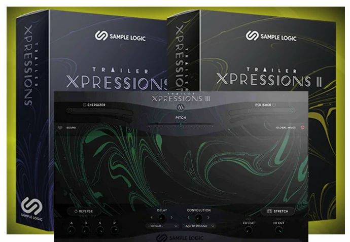 震撼音效 氛围配乐The BOOM Experience Sample Logic Trailer Xpressions 2代+3代