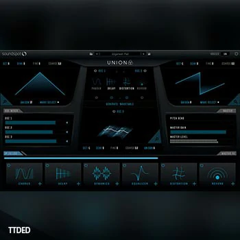 [波表合成器插件]SoundSpot Union v1.0.1 [WiN, MacOSX]（654Mb）