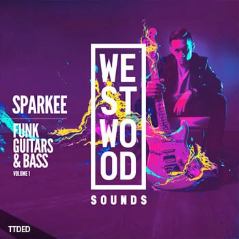 [迪斯科放克吉他贝斯采样]Westwood Sounds Sparkee Funk Guitars and Bass Pack Vol.1 [WAV]（157Mb）