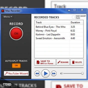 [高品质录音工具]Max Recorder v2.008 [WiN]（2Mb）