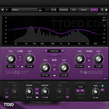 [EQ均衡器插件]TDR VOS SlickEQ GE v1.3.7 [WiN, MacOSX]（75Mb）