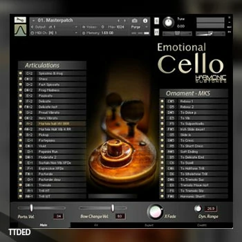 [情感大提琴音源]Best Service Emotional Cello v1.5 [KONTAKT]（13.05Gb）