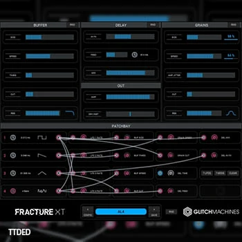 [Glitch效果器插件]Glitchmachines Fracture XT v1.1 [WiN, MacOSX]（15Mb）