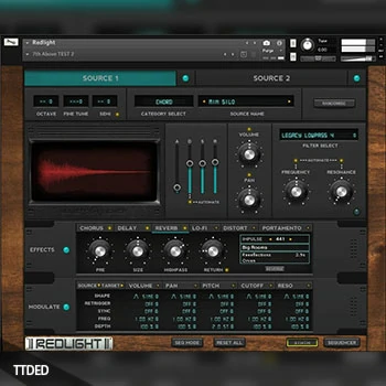 [复古合成器音源]UNDRGRND Sounds Redlight [KONTAKT]（3.48Gb）