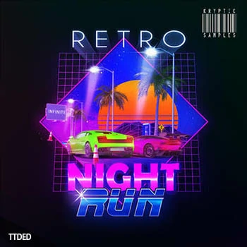 [Retro怀旧素材]Kryptic Samples Retro Night Run [WAV, MiDi]（720Mb）