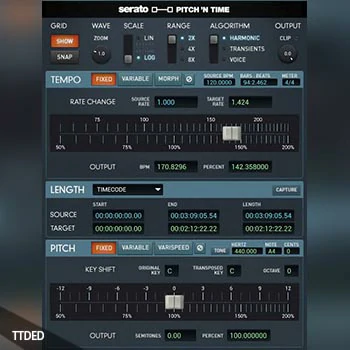 [时间拉伸音高变换音频插件]Serato Pitch n Time Pro v3.0.1 [WiN]（22Mb）