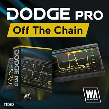 [侧链效果器插件]WA Production Dodge Pro v1.0.1b7 RETAiL [WiN, MacOSX]（53Mb）