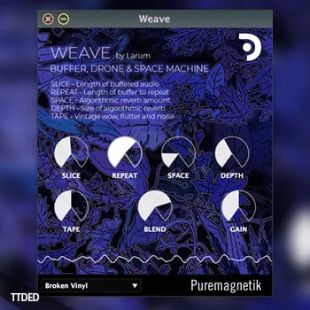 [太空空间梦幻环境音景插件]Puremagnetik Weave RETAiL [WiN, MacOSX]（31Mb）