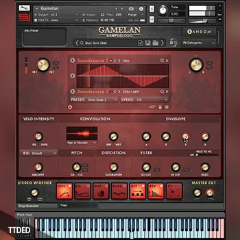 [印尼巴厘岛甘美兰音源]Sample Logic Gamelan [KONTAKT]（12.69Gb）