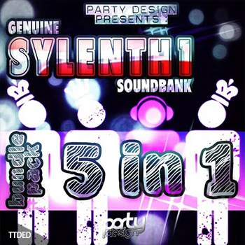 [Sylenth1预置迷幻前卫电子舞曲]Party Design Genuine Sylenth1 Soundbank Bundle Vol.1-5（105Mb）
