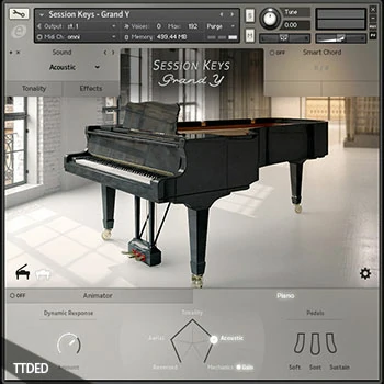 [雅马哈演唱会流行原声钢琴音源]e-instruments Session Keys Grand Y v1.3 [KONTAKT]（4.05Gb）