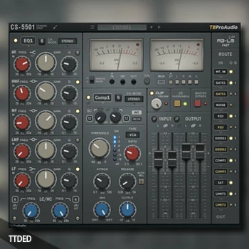 [通道条插件]TBProAudio CS5501 v2.1.4 v1.4.3 [WiN, MacOSX]（82Mb）