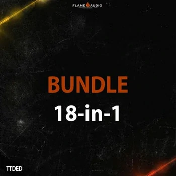 [嘻哈陷阱雷鬼素材FL工程模板]Flame Audio BUNDLE 18-in-1 [WAV, MiDi]（5.62Gb）