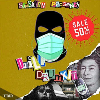 [Trap陷阱鼓素材]Sam Salam Drill Drum Kit [WAV, MiDi]（148Mb）