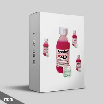 [嘻哈陷阱鼓采样]4LX Drum Kit [WAV]（264Mb）