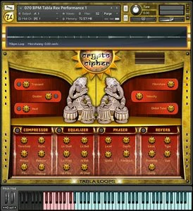 Crypto Cipher Audio Lab Tabla Loops KONTAKT