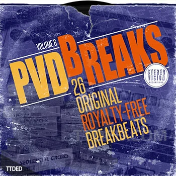 [Breakbeat流行嘻哈鼓组采样]PVD Breaks Vol.6 [WAV]（93Mb）