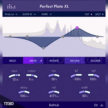 [板式混响插件]Denise Audio Perfect Plate XL v1.0.3 [WiN, MacOSX]（19Mb）