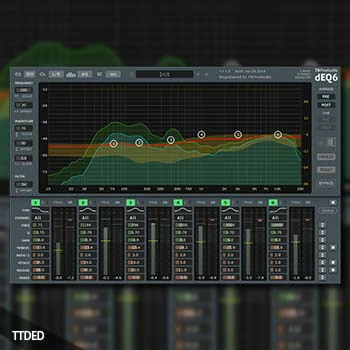 [动态均衡器]TBProAudio dEQ6 v2.1.2  v1.1.2 [WiN, MacOSX]（11Mb）