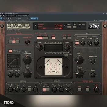 [经典压缩器插件]u-he Presswerkm v1.1.4.8347 [WiN]（36Mb）