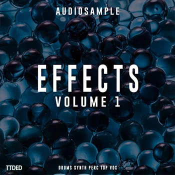 [电子科技舞曲音效采样]Audiosample Effects Volume 1 [WAV]（287Mb）