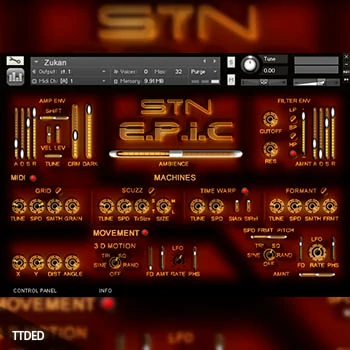 [电子管弦打击乐音源]Stretch That Note Epic Bundle [KONTAKT]（37Mb）