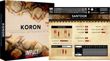 伊朗传统乐器 – Impact Soundworks KORON Traditional Instruments of Iran KONTAKT WAV