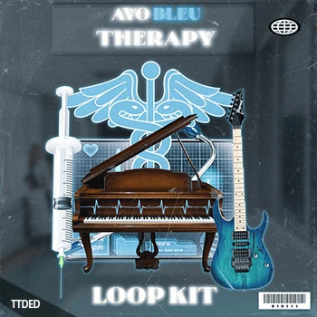 [嘻哈陷阱RnB采样]Ayo Bleu Therapy Sample Kit [WAV]（253Mb）