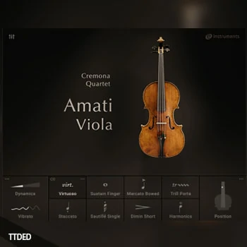 [影视中提琴音源]Native Instruments Amati Viola v1.2.0 [KONTAKT]（22.16Gb）