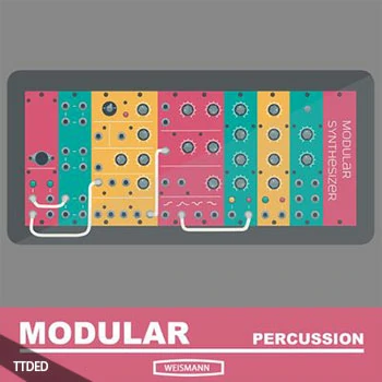 [简约科技浩室采样]Weismann Modular Percussion [WAV]（22Mb）