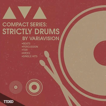 [深邃浩室鼓组采样]Bingoshakerz Compact Series Strictly Drums by Variavision [WAV, REX]（405Mb）