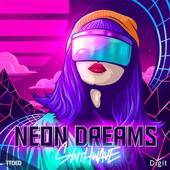 [怀旧合成器浪潮采样]Digit Music Neon Dreams Synthwave [WAV]（1.53Gb）