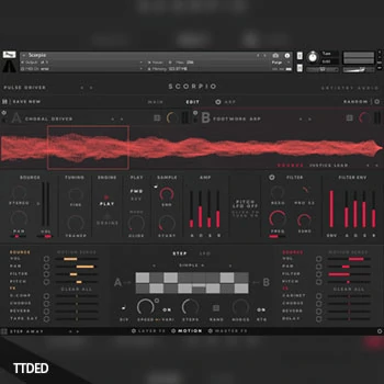 [影视电子现代运动合成器音源]Artistry Audio Scorpio [KONTAKT]（2.18Gb）