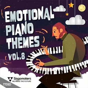 [影视钢琴主题素材]Singomakers Emotional Piano Themes Vol.8 [WAV, MiDi]（1.13Gb）