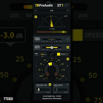 [立体声信号控制宽度全景工具]TBProAudio ST1 v1.1.3 [WiN]（3Mb）