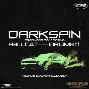 [嘻哈说唱鼓组采样FL工程模板]DARKSPIN Drum Kit Vol.1（164Mb）
