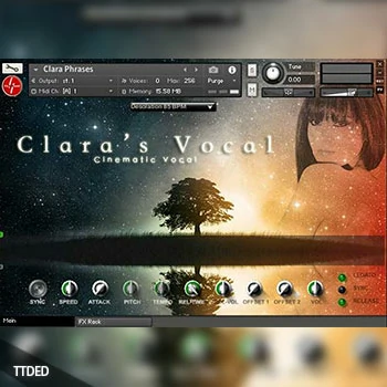[影视人声音源]Findasound Clara’s Vocal v2.1 [KONTAKT]（2.2Gb）