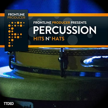 [电子民族放克打击采样]Frontline Producer Percussion Hits N Hats [WAV]（166Mb）