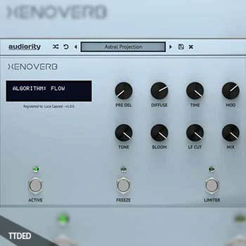[创意多算法混响插件]Audiority XenoVerb v1.1 [WiN, MacOSX]（81Mb）