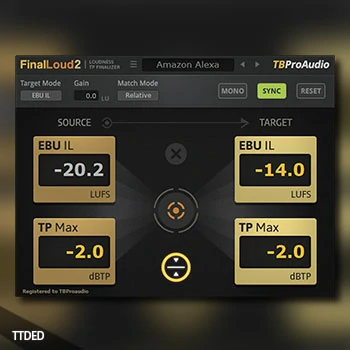[响度峰值限制器插件]TBProAudio FinalLoud 2 v2.0.6 [WiN]（3.8Gb）