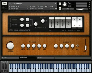 SonicCouture Clav KONTAKT