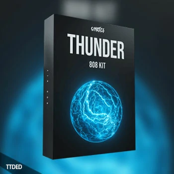 [电子乐808音色采样]Cymatics Thunder 808 Kit [WAV]（7Mb）