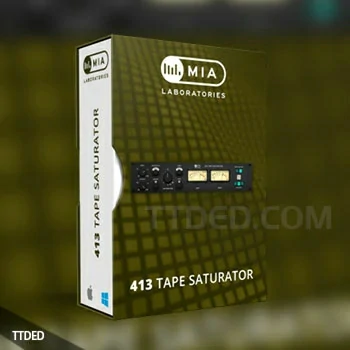 [磁带模拟饱和失真插件]MIA Laboratories 413 Tape Saturator v1.3.0 [WiN]（66Mb）